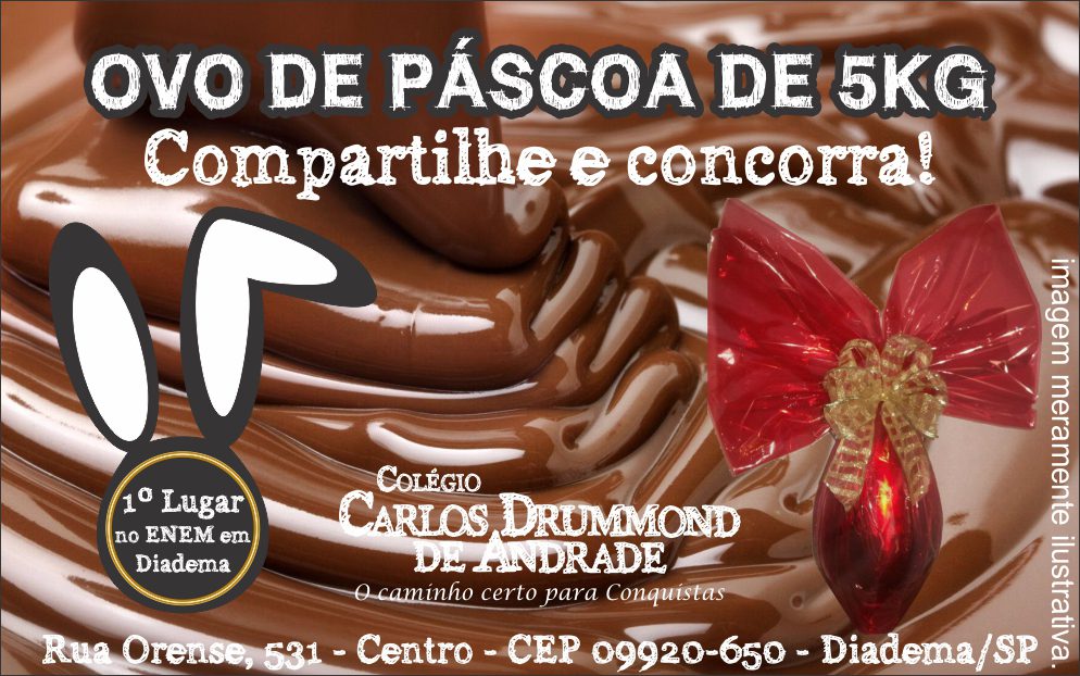 Compartilhou, ganhou Ovo de 5kg
