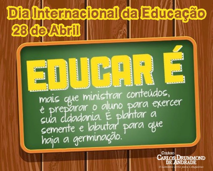 Resultado de imagem para Dia Internacional da EducaÃ§Ã£o